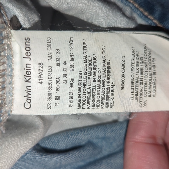 CK Jeans W38 x L30 - Picture 12 of 15